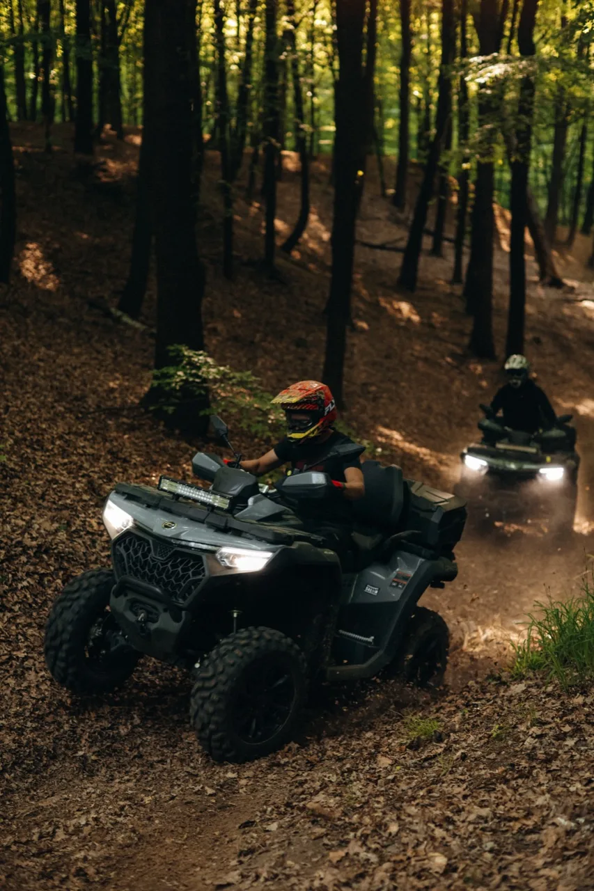 Zbliżenie na quad